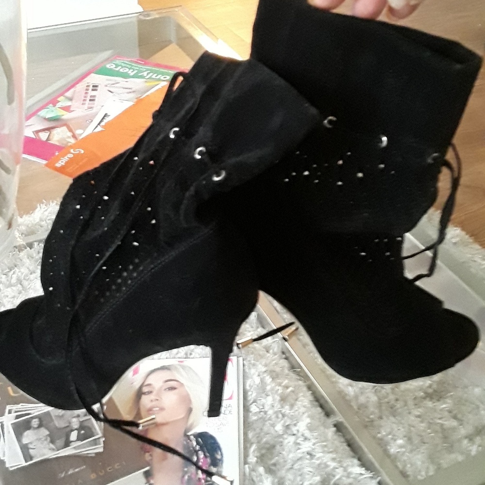 Black Ankle Booties